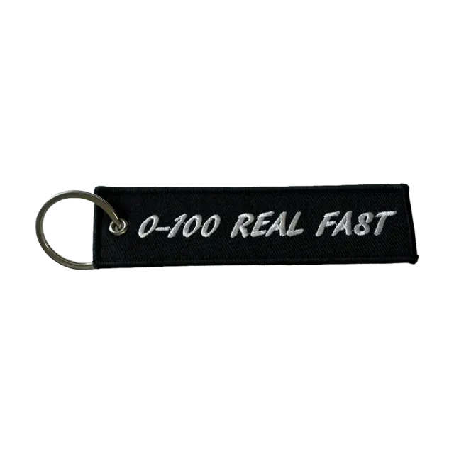 Richa 0-100 Real Fast kľúčenka biela