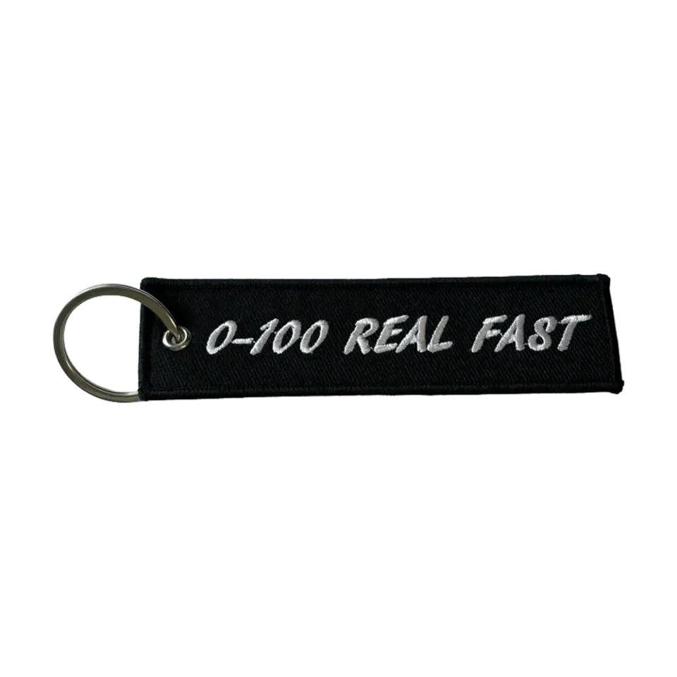 Richa 0-100 Real Fast kľúčenka biela