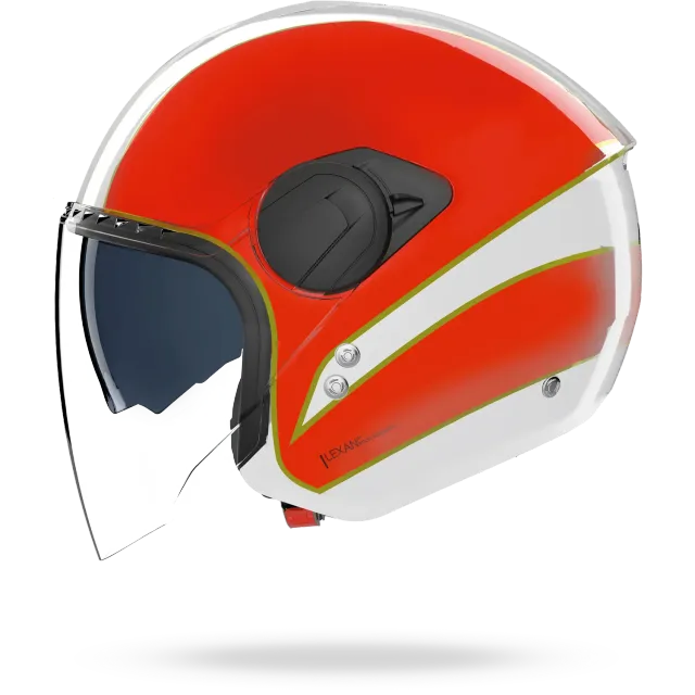 Nolan N20-2 Visor Tricolore jet prilba so šiltom a clonou