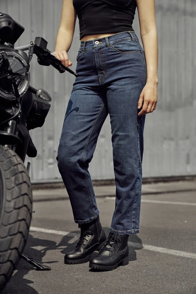 RICHA ESTELLE BF JEANS SHORT moto džínsy