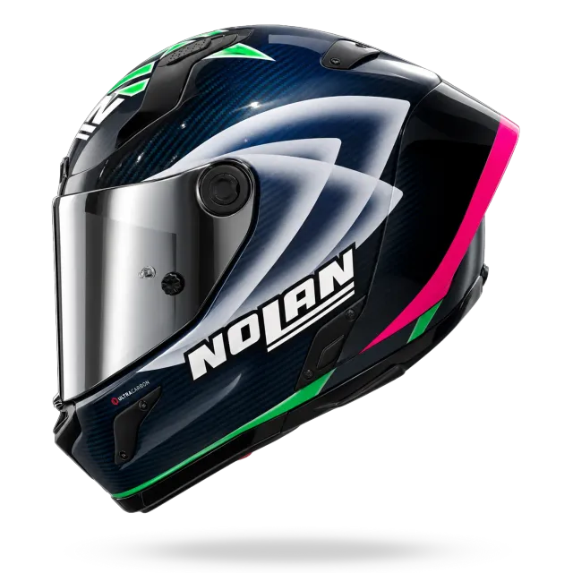 Nolan X-804 RS Ultra Carbon Replica Manzi integrálna prilba