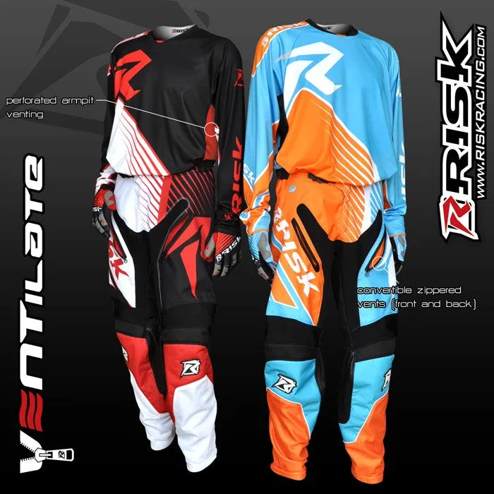Risk Racing Ventilate motokrosové nohavice vetracie