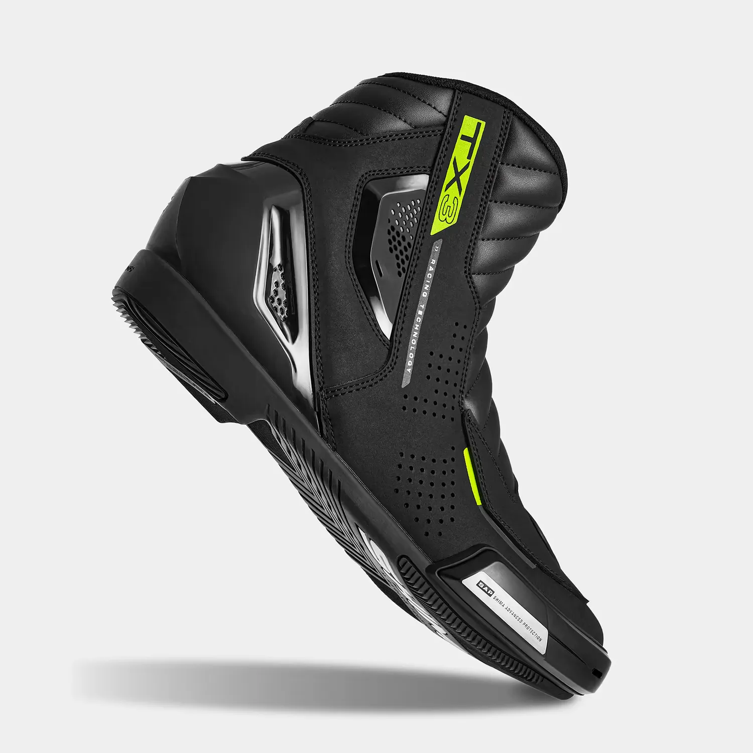 SHIMA TX-3 moto topánky krátke so sliderom