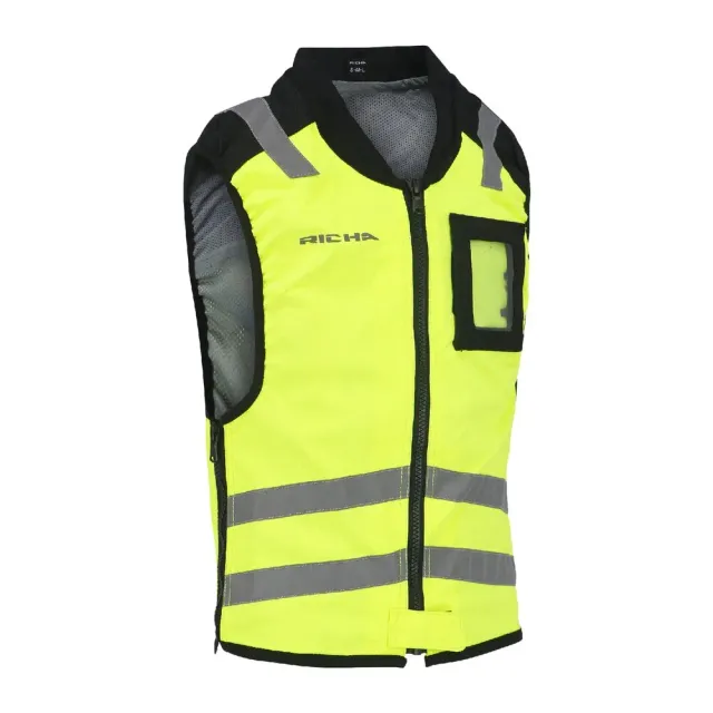 RICHA SLEEVELESS SAFETY JACKET JUNIOR vesta reflexná