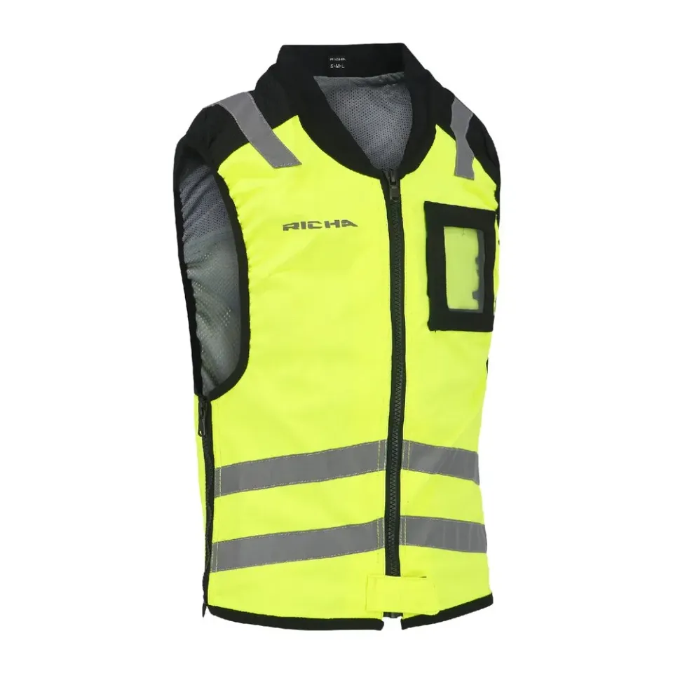 RICHA SLEEVELESS SAFETY JACKET JUNIOR vesta reflexná