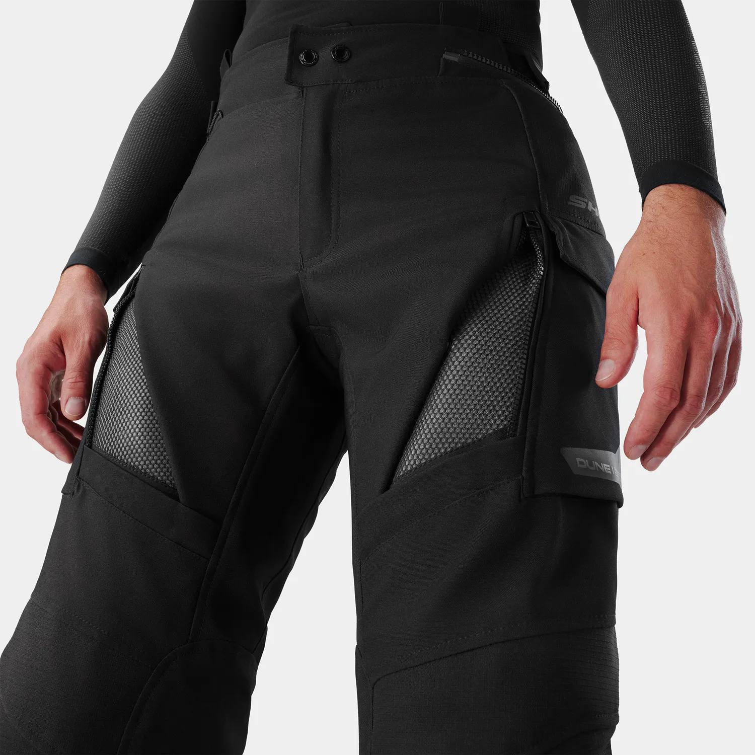 SHIMA Dune 2.0 G2 pánske moto nohavice čierne textilné