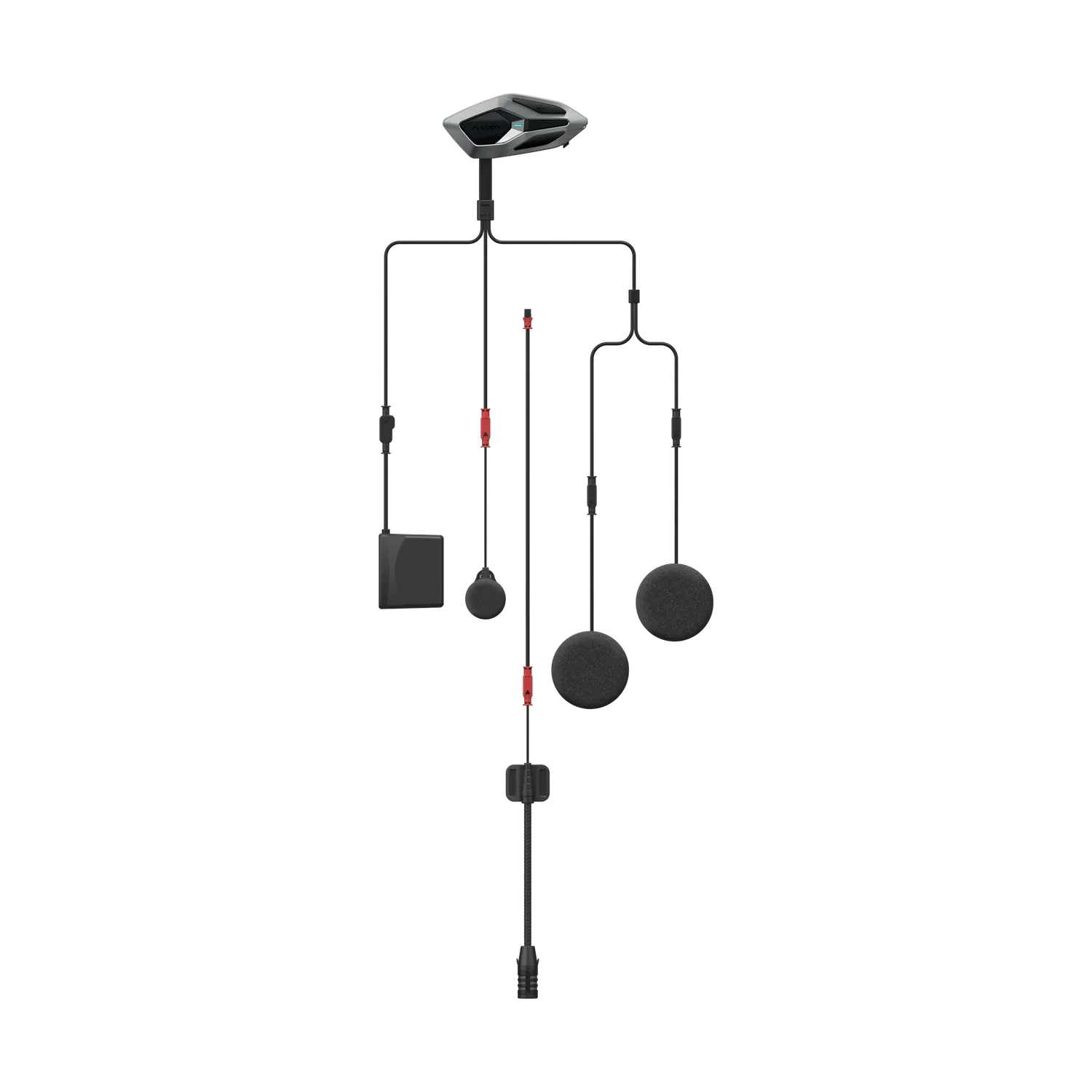Nolan Mesh Twin Pack interkom sada s dosahom 800 m
