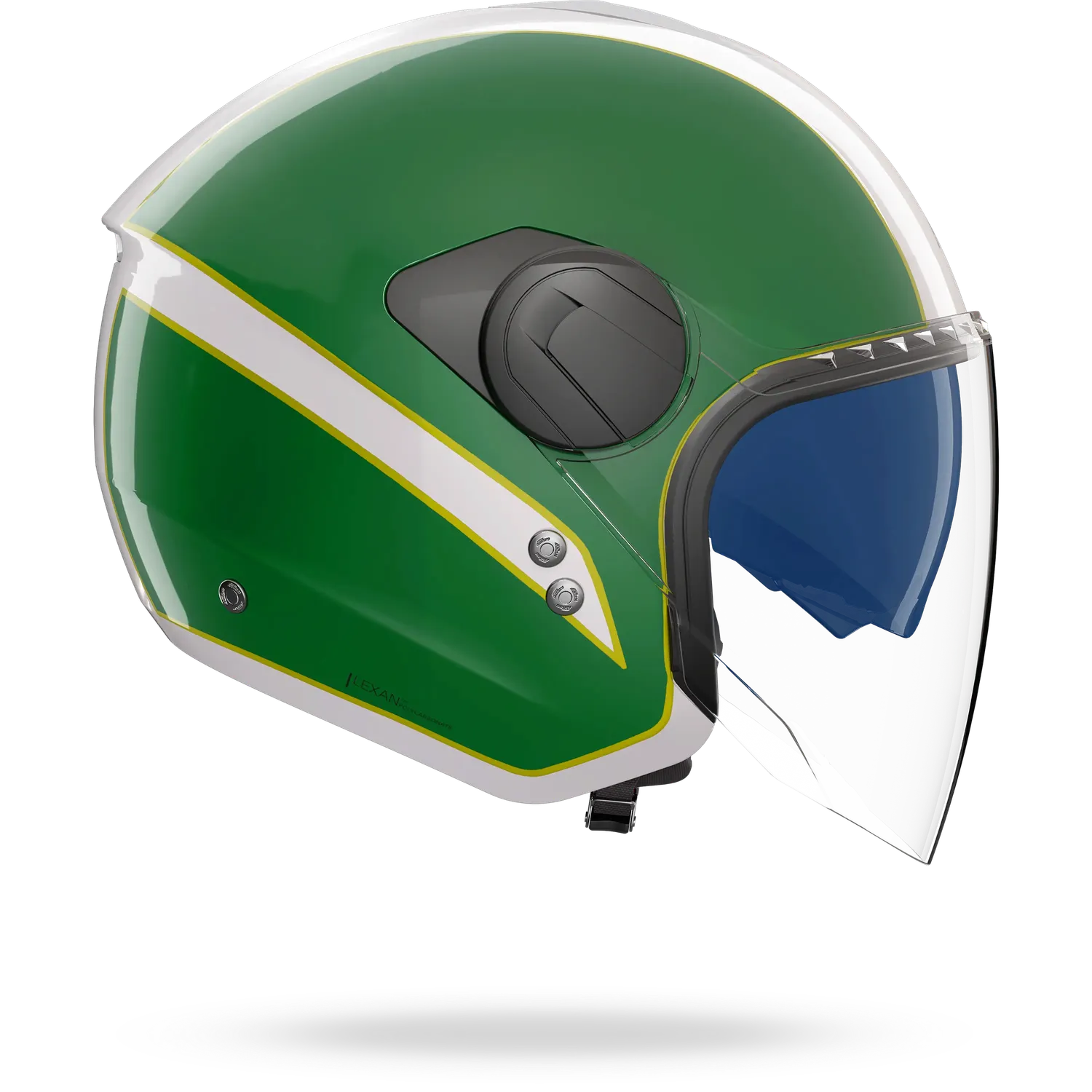 Nolan N20-2 Visor Tricolore jet prilba so šiltom a clonou