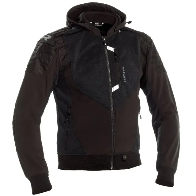 Richa Atomic Air softshell moto bunda sivá