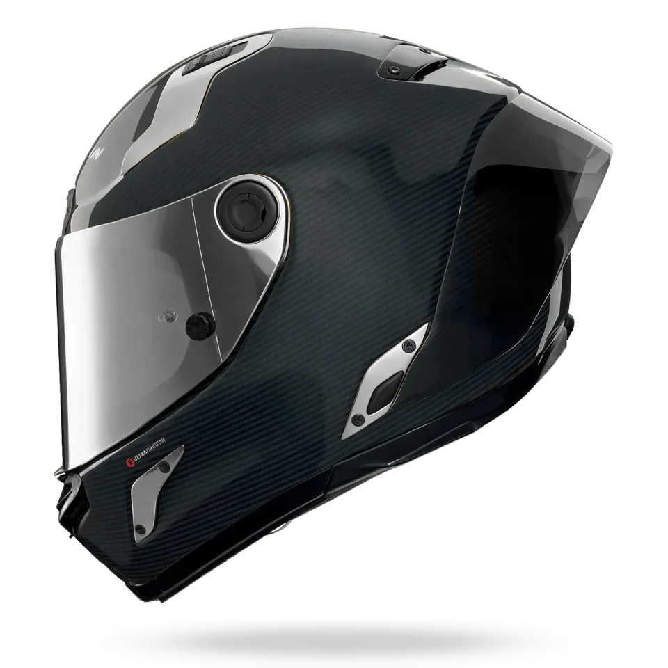 Nolan X-804 RS Ultra Carbon Argento prilba Nero/Argento