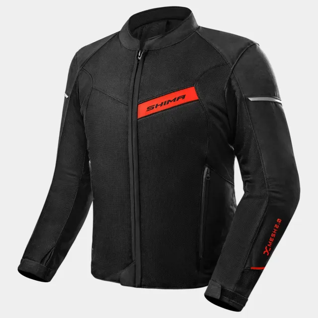 SHIMA X-Mesh 2.0 motorkárska bunda letná