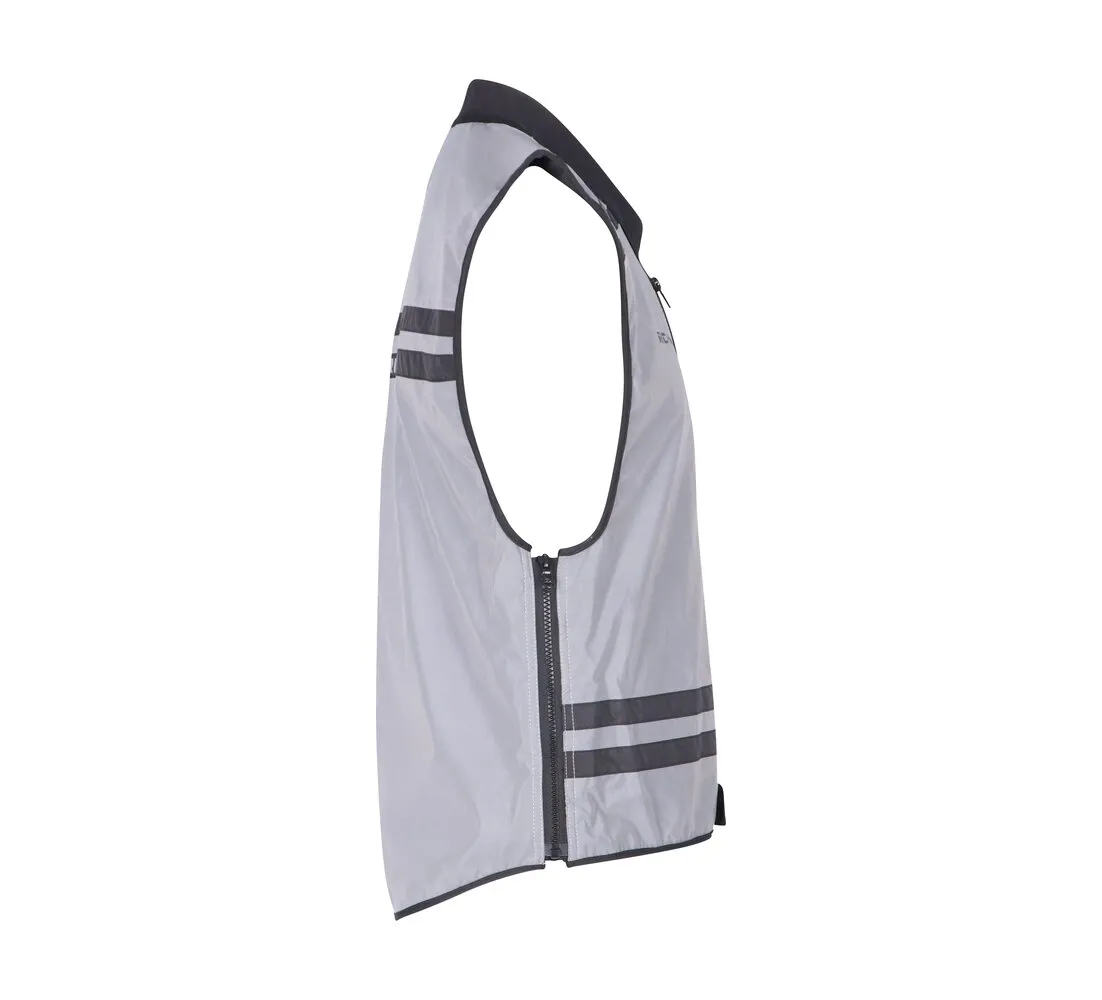 Richa Safety Flare reflexna vesta moto strieborna