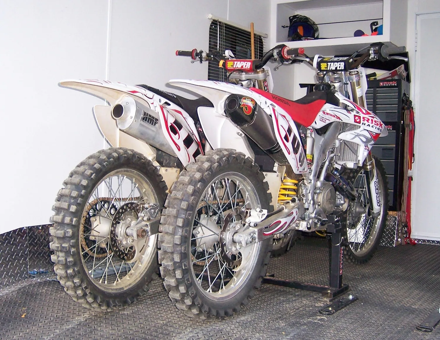 RISK RACING Lock-N-Load transport motorky