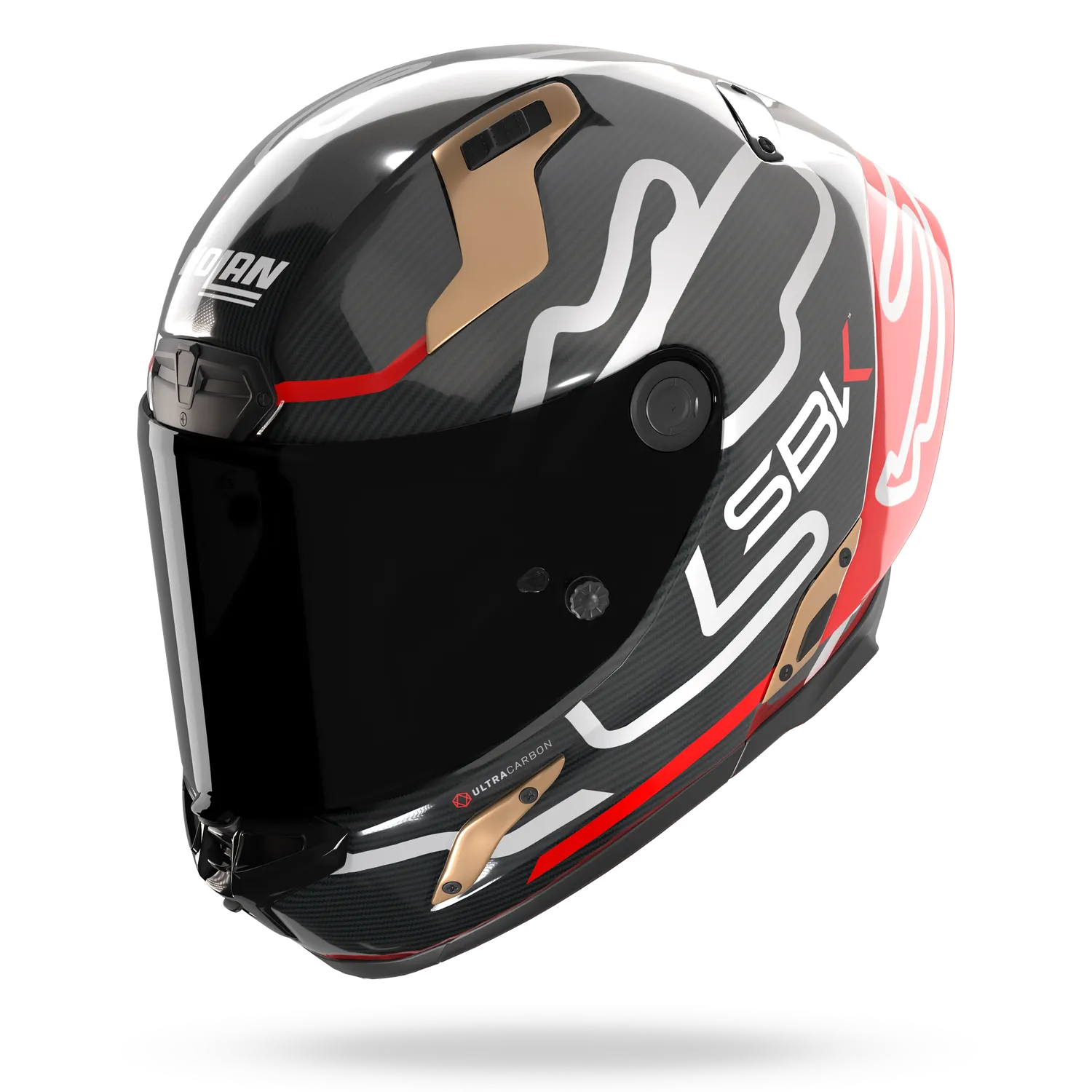 Nolan X-804 RS Ultra Carbon SBK integrálna prilba karbónová