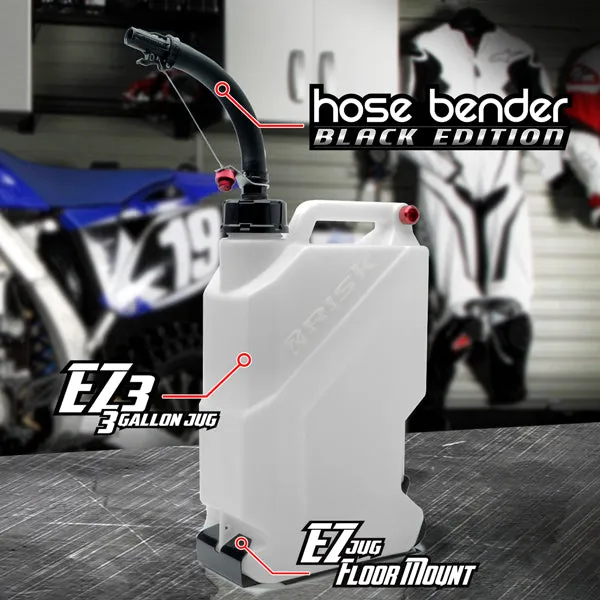 RISK RACING EZ3 Utility jug 12 l s hadicou a držiakom