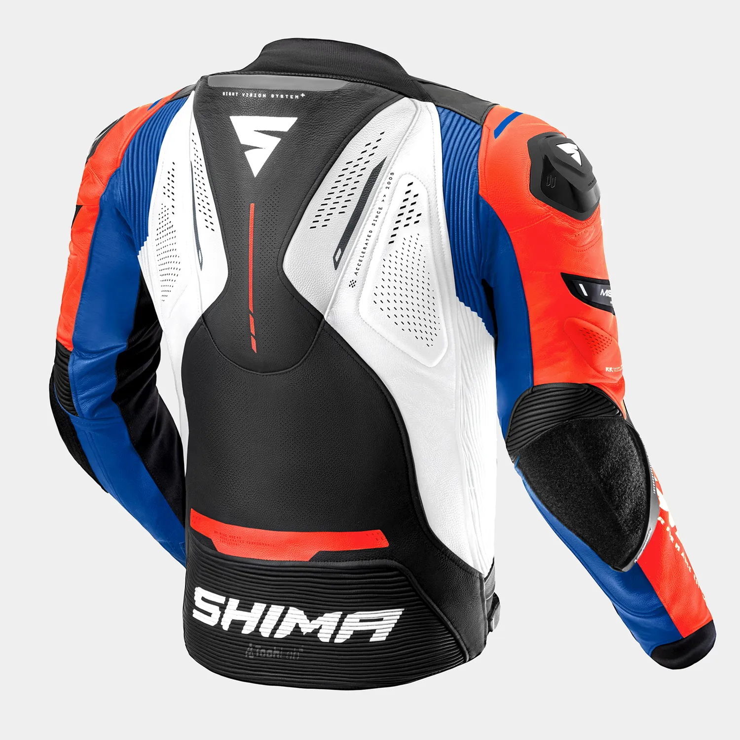 SHIMA Mission ST G2 kožená motobunda perforovaná
